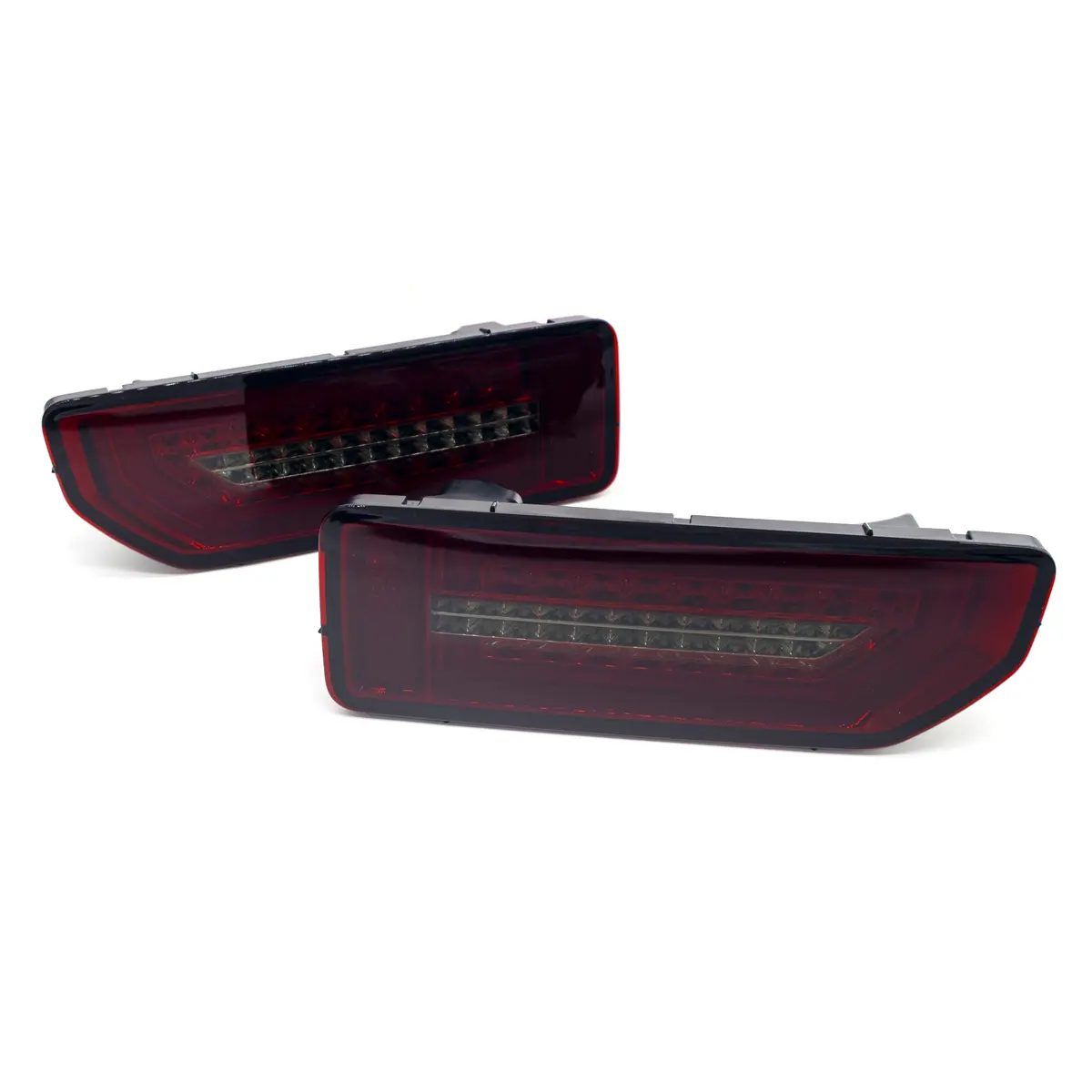 Spectr Led Tail Light Assembly - Crimson Red Lens Pair (Jimny Models 2018-Current Xl 5-Door, Glx 3-Door) 1