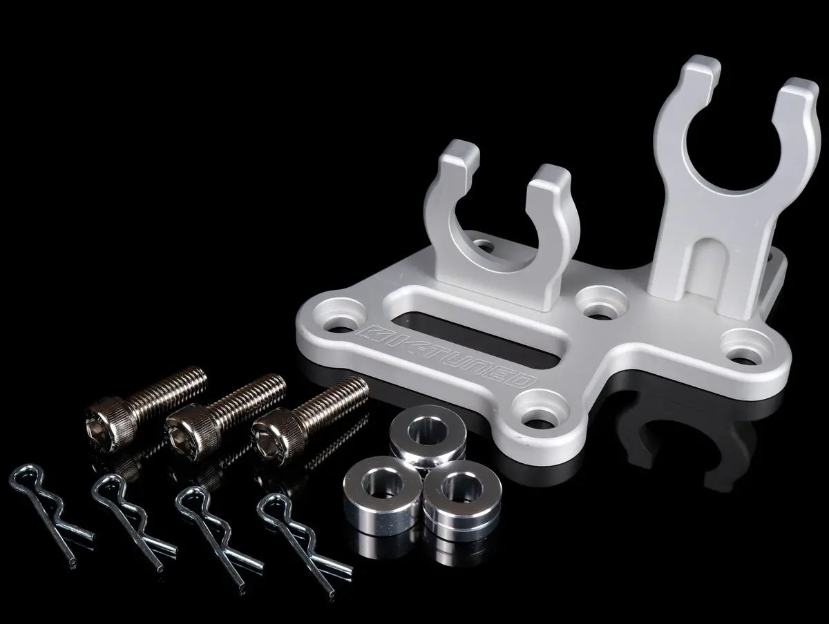K-Tuned K-Series Billet Shifter Cable Trans Bracket 2