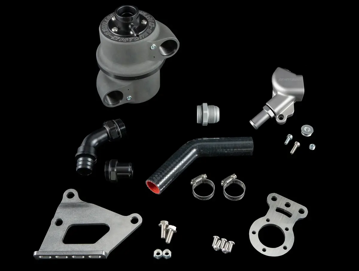 K-Tuned Complete Coolant Swirl Pot Kit - K20 / K24 1