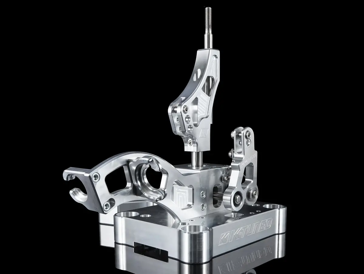 K-Tuned Race-Spec Billet Rsx Shifter Full Size Plate And Staging Brake 1