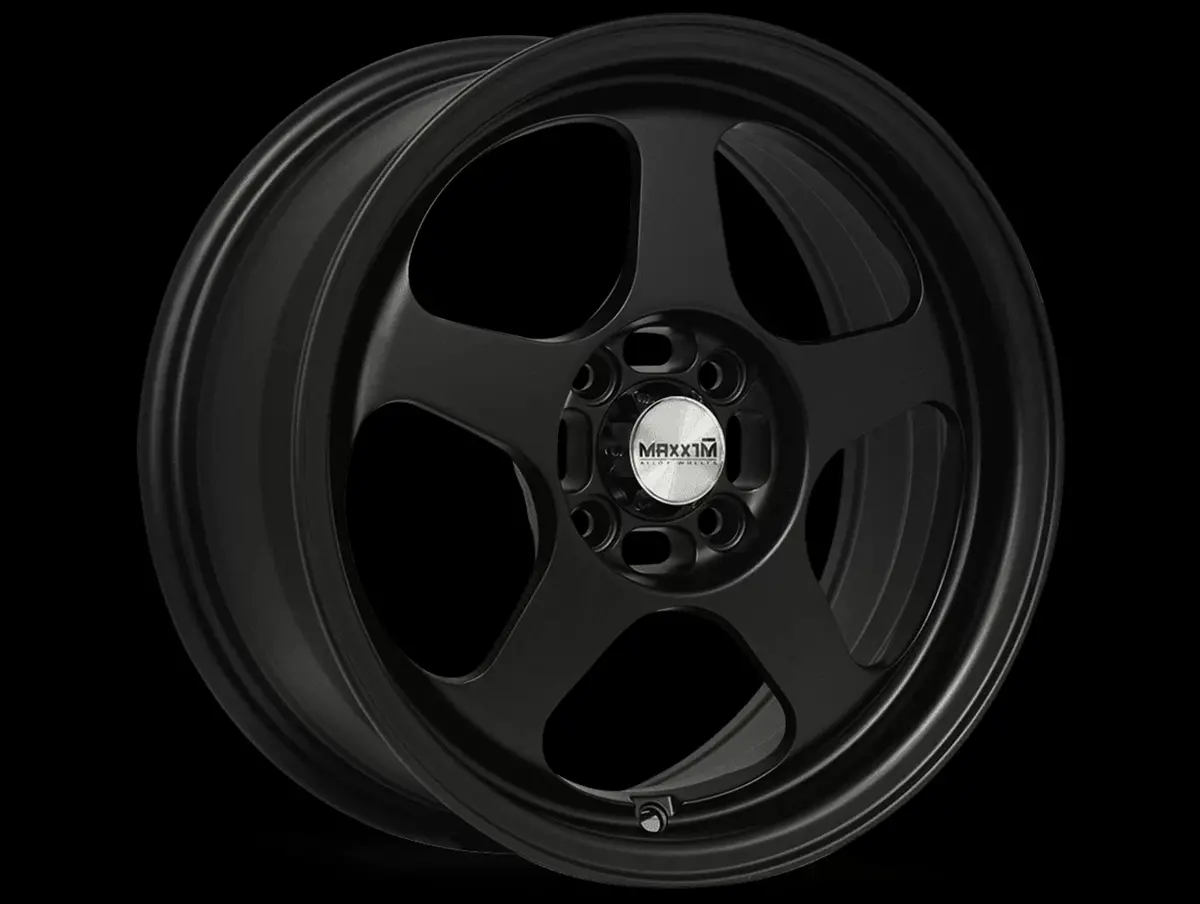 Konig Maxxim Air - Matte Black / 15X6.5 / 4X100 / +38 1