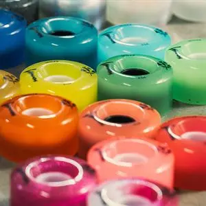 Luminous Led Light Up Quad Wheels - Various Colours 1