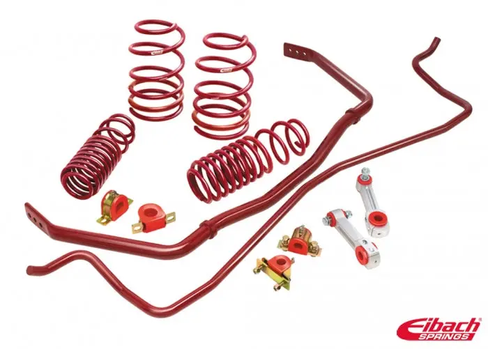 Eibach Sport Plus Kit (Springs/Sway Bars) For 2015+ Ford Ecoboost Mustang 1