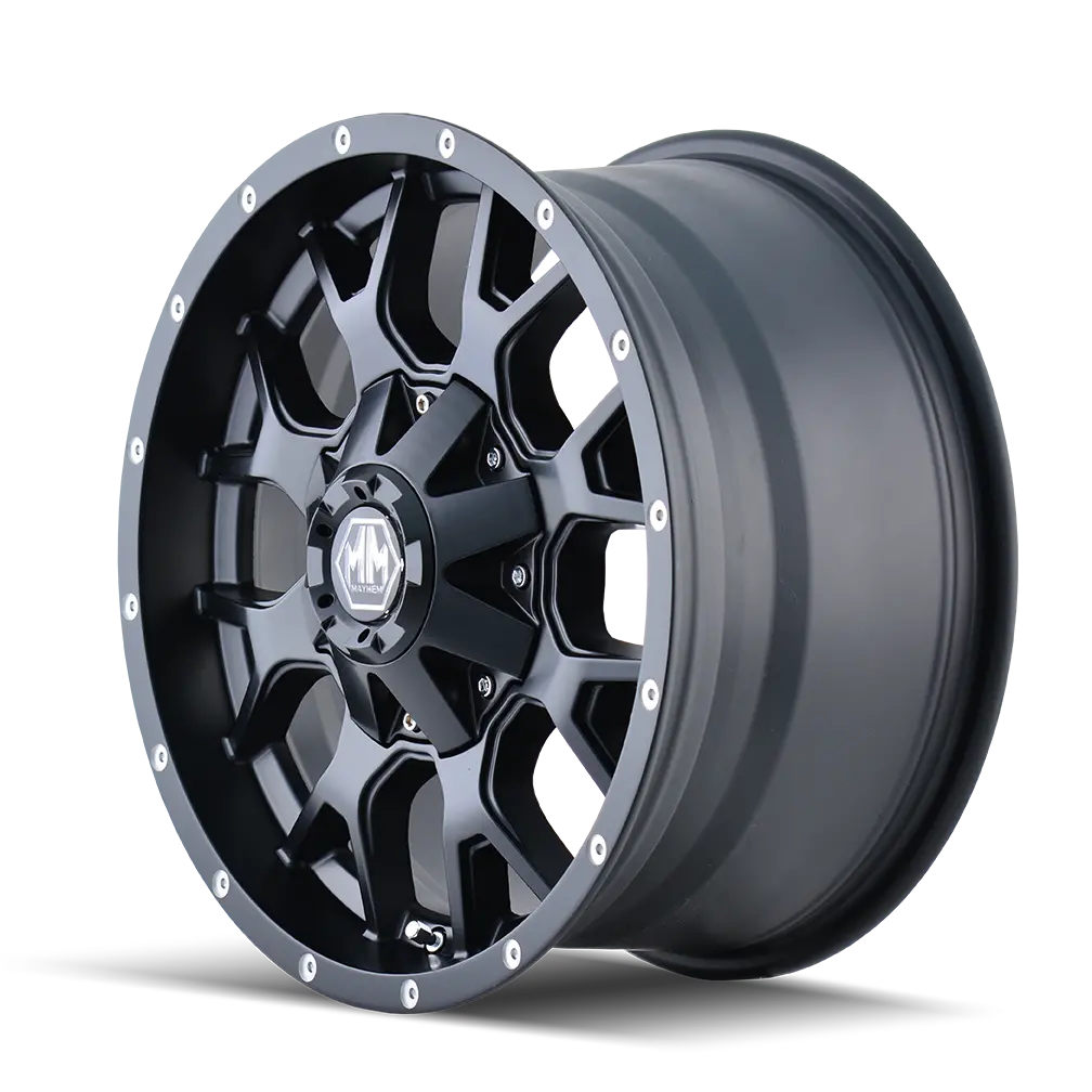 Mayhem Warrior 8015 Matte Black 20X9 5-127/5-135 0Mm 87Mm 2