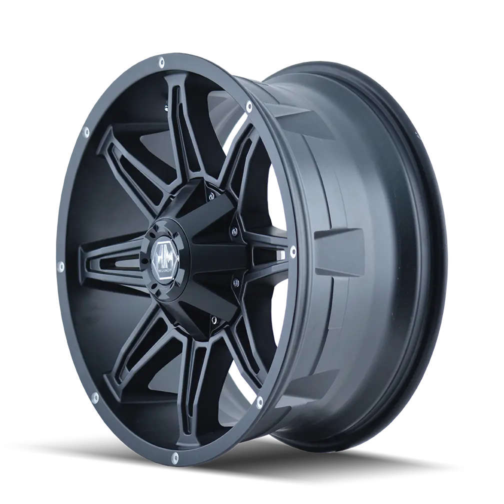 Mayhem Rampage 8090 Matte Black 20X10 5-127/5-139.7 -25Mm 87Mm 2