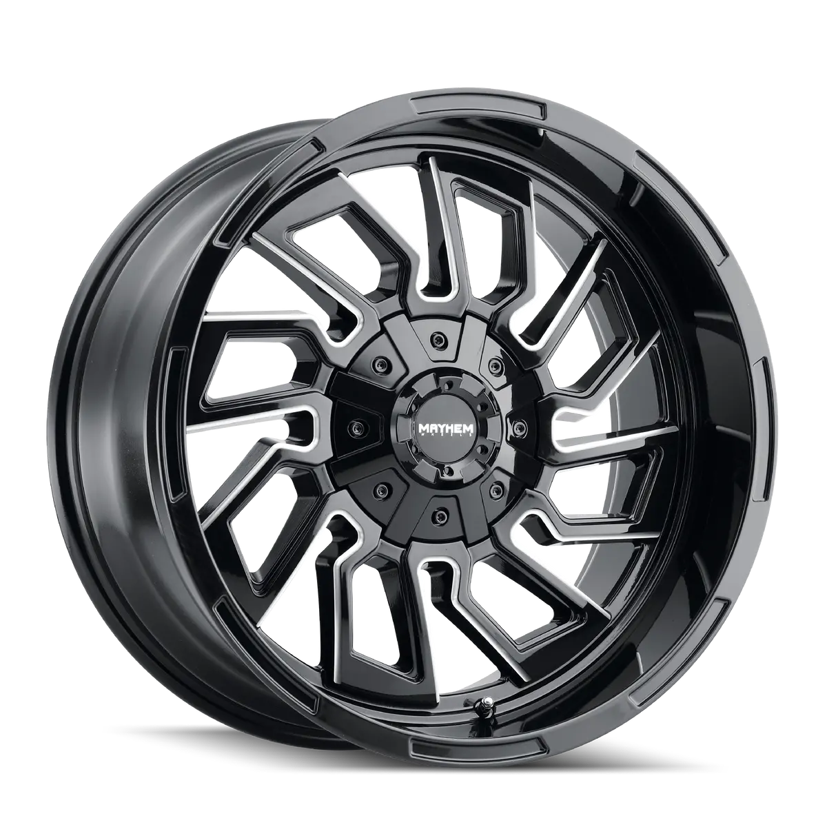 Mayhem Flywheel 8111 Gloss Black Milled 20X9 5-127/5-139.7 0Mm 87.1Mm 1