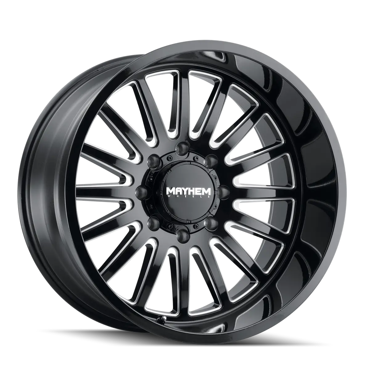 Mayhem Utopia 8114 Gloss Black Milled 20X9 5-127 0Mm 71.5Mm 1