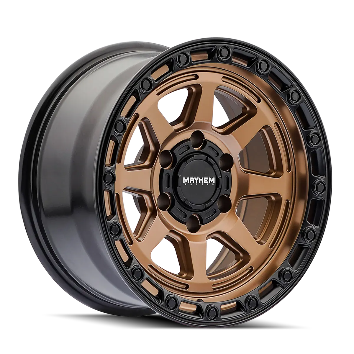 Mayhem Ridgeline 8306 Satin Bronze 17X8.5 5-127 -6Mm 78.1Mm 1