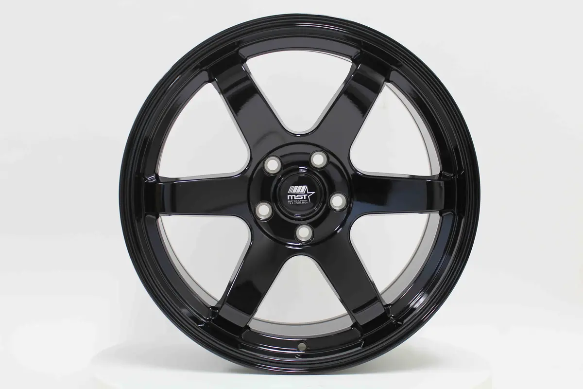 Mt01 - Glossy Black - 18X8.5 5X114.3 Offset +35 1