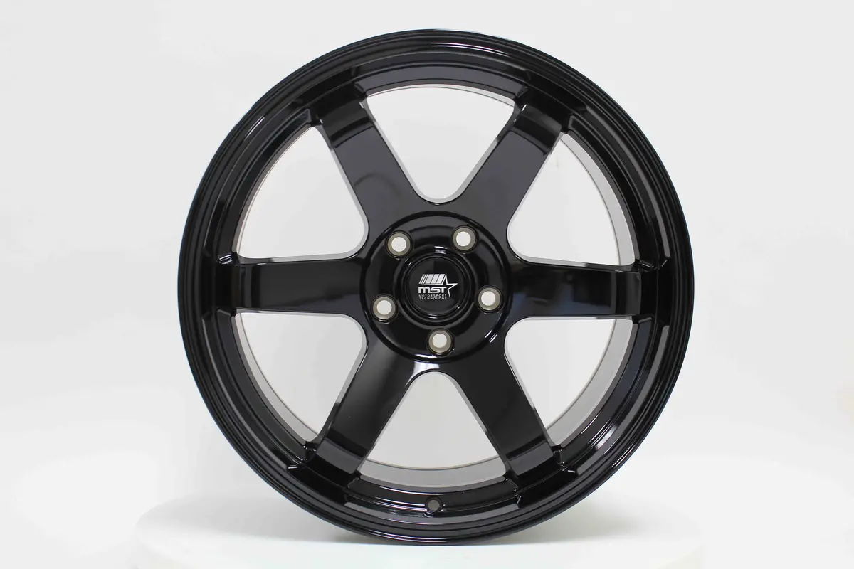 Mt01 - Glossy Black - 18X9.5 5X114.3 Offset +35 1
