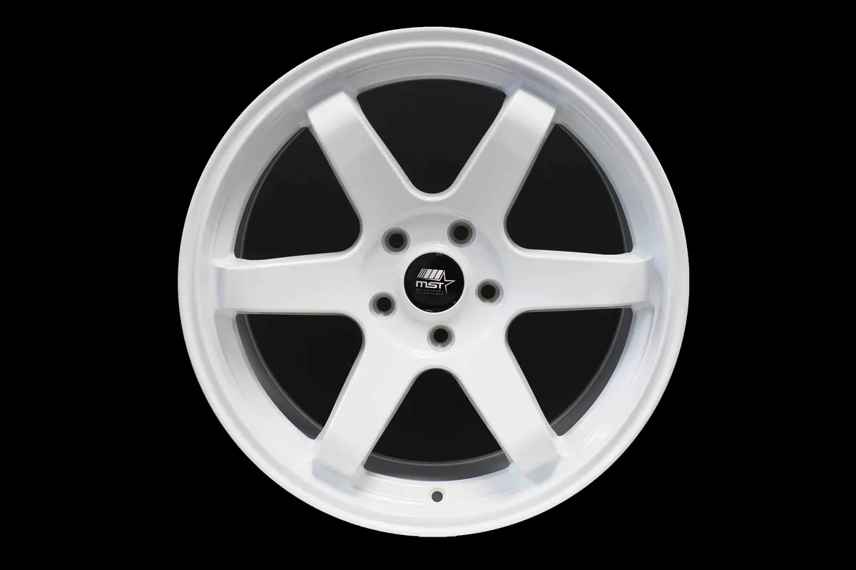 Mt01 - Glossy White - 18X8.5 5X114.3 Offset +35 1