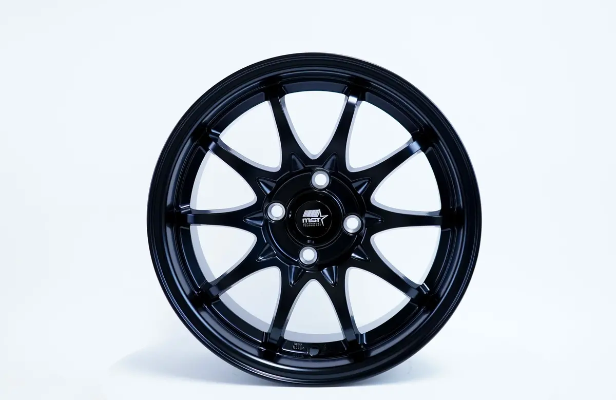 Mt04 - Matte Black - 15X7.0 4X100 Offset +35 1