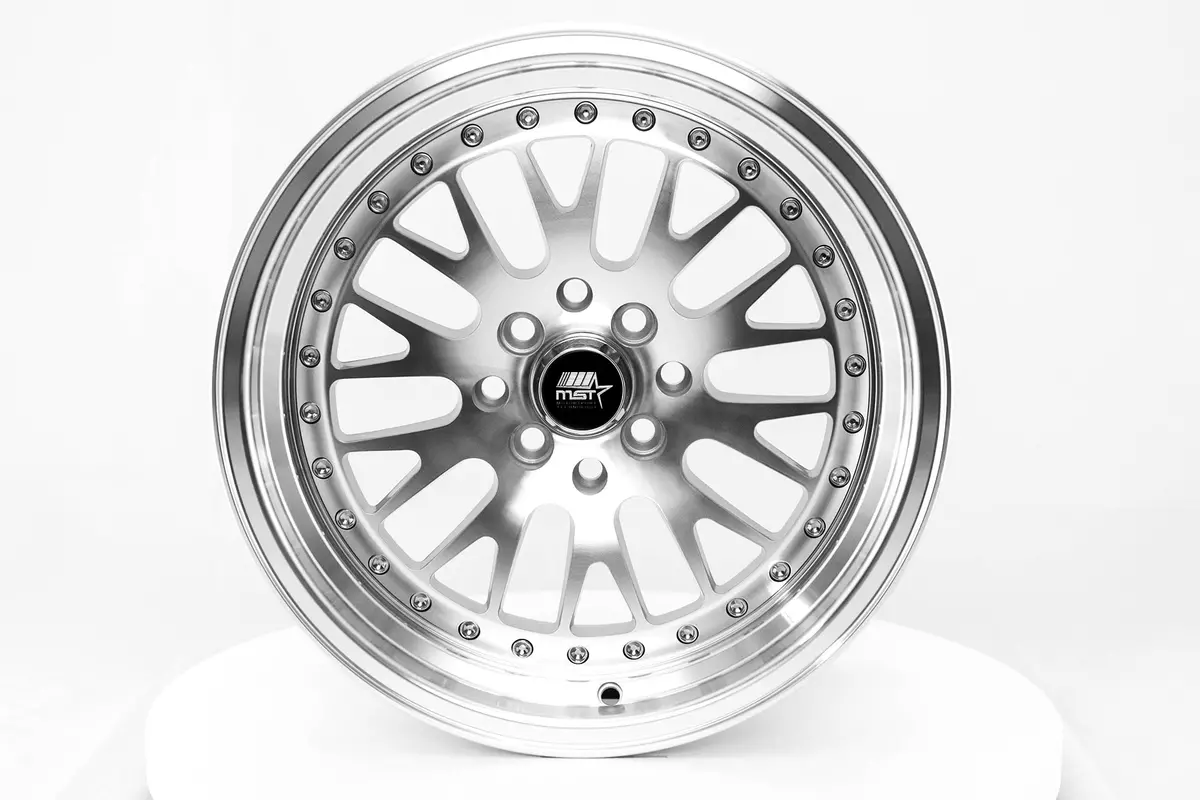 Mt10 - Silver W/Machined Face - 16X8.0 4X100/4X114.3 Offset +20 1