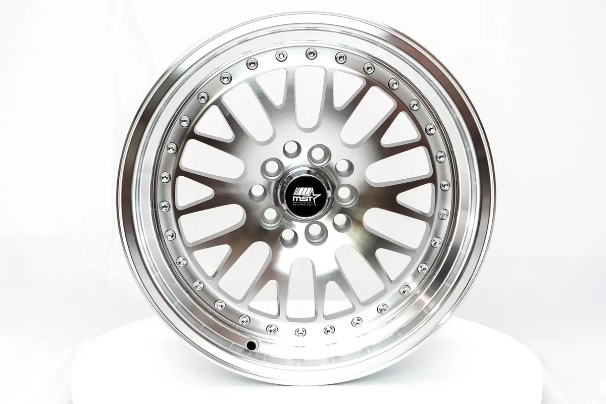 Mt10 - Silver W/Machined Face - 16X8.0 5X100/5X114.3 Offset +20 1
