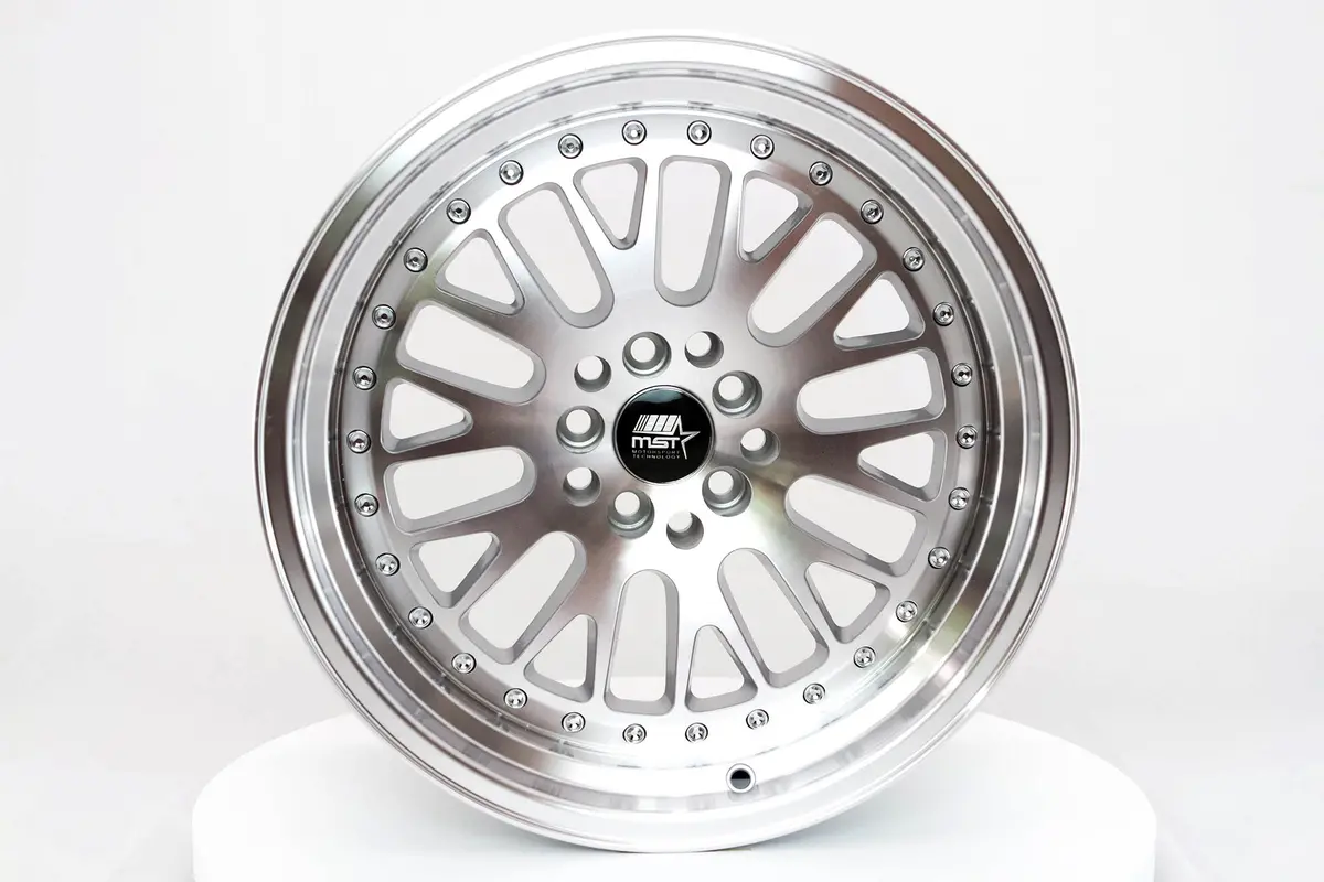 Mt10 - Silver W/Machined Face - 17X9.0 5X100/5X114.3 Offset +20 1