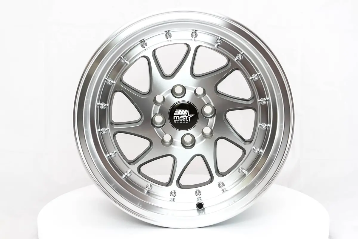 Mt28 - Gunmetal W/Machined Face - 15X8.0 4X100/4X114.3 Offset +20 1