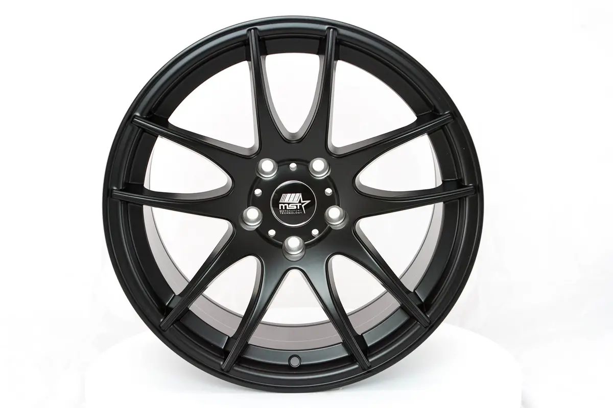 Mt30 - Matte Black - 17X9.0 5X114.3 Offset +30 1
