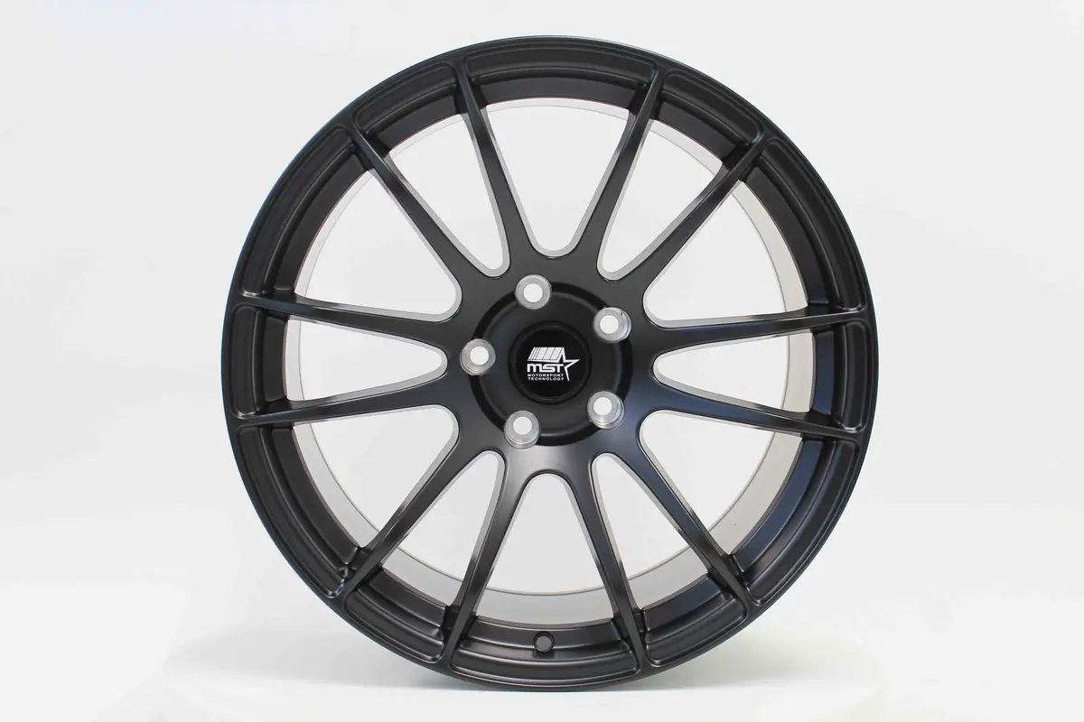 Mt33 - Matte Black - 18X9.5 5X114.3 Offset +38 1