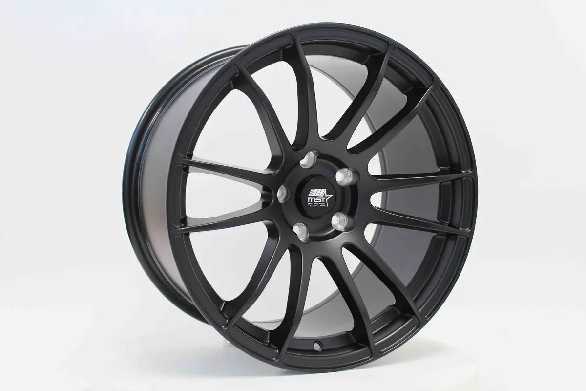 Mt33 - Matte Black - 18X9.5 5X114.3 Offset +38 2