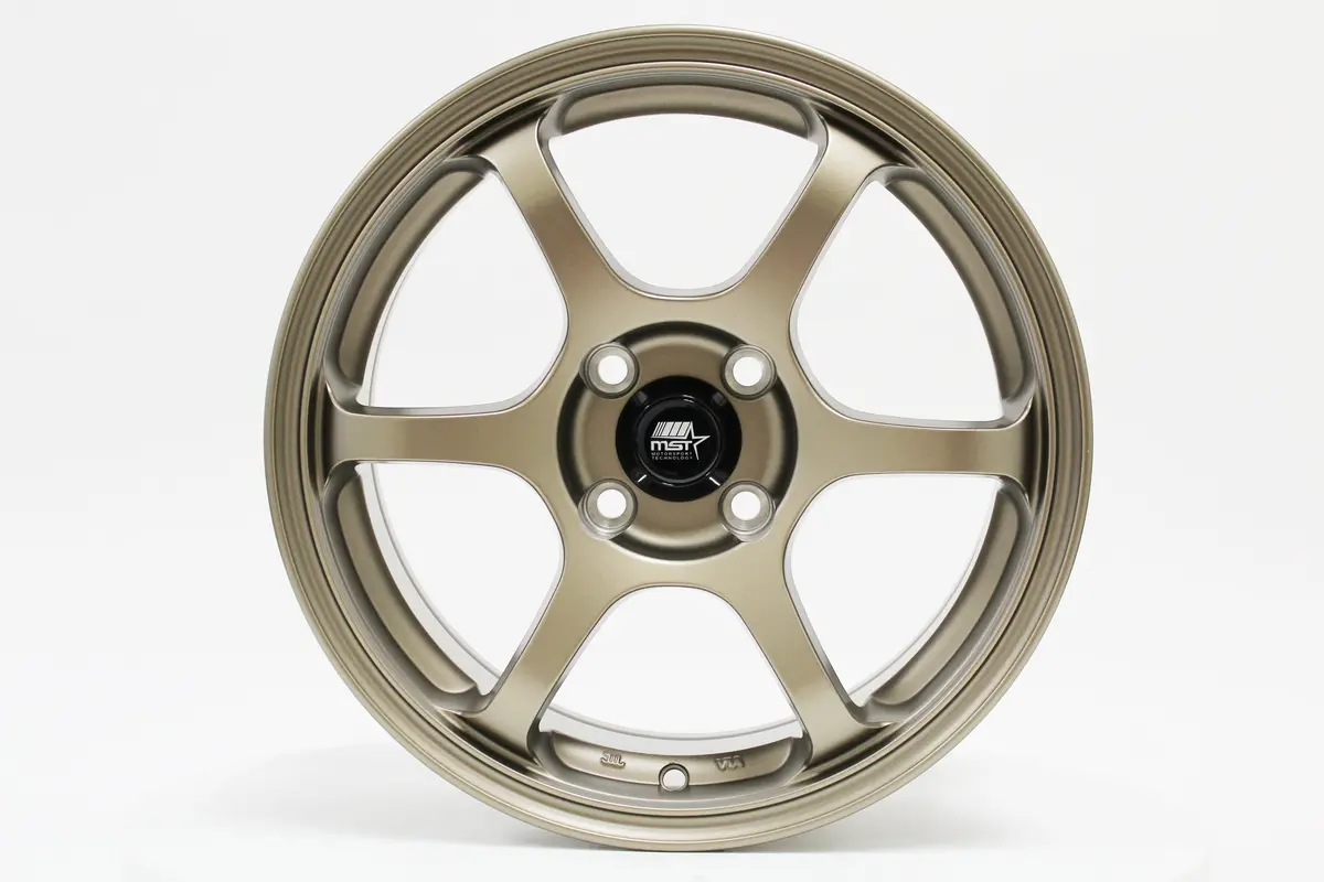 Mt40 - Matte Bronze - 15X6.5 4X100 Offset +38 1