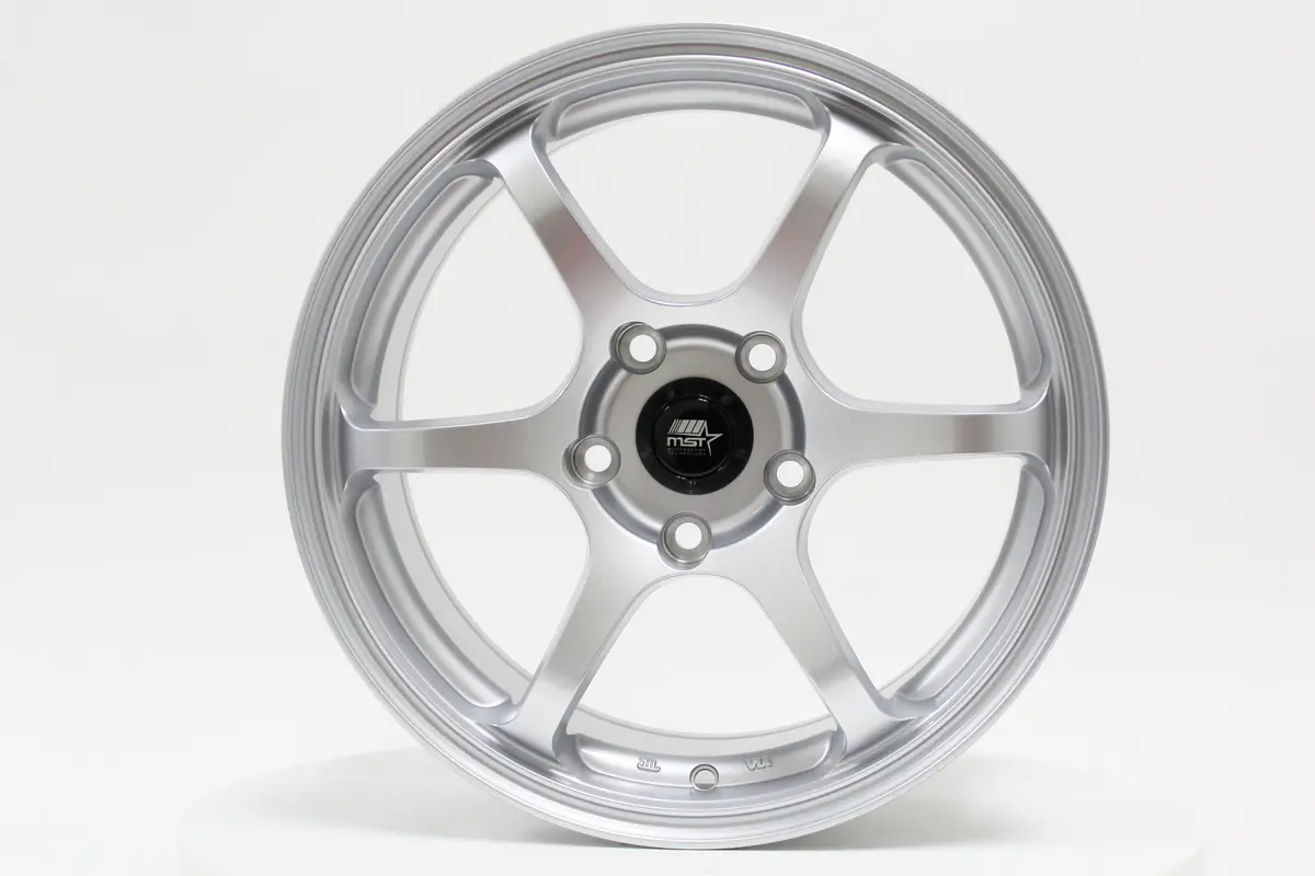 Mt40 - Glossy Silver - 16X7.0 5X114.3 Offset +38 1