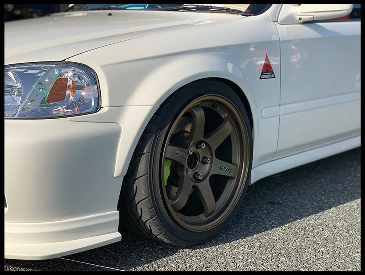 Mode Parfume Front Wide Fenders With Bumper Extensions - 99-00 Civic Hatchback 1