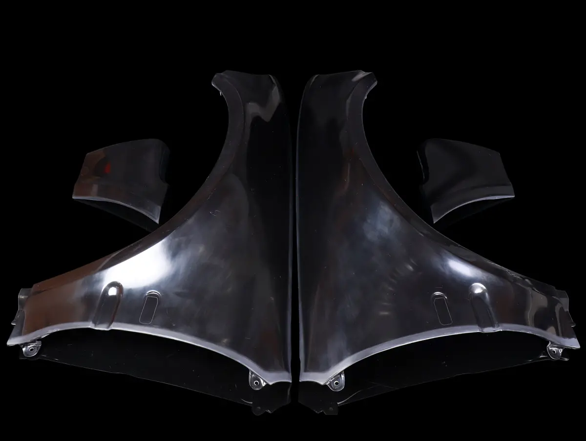 Mode Parfume Front Wide Fenders With Bumper Extensions - 92-95 Civic Hatchback 1