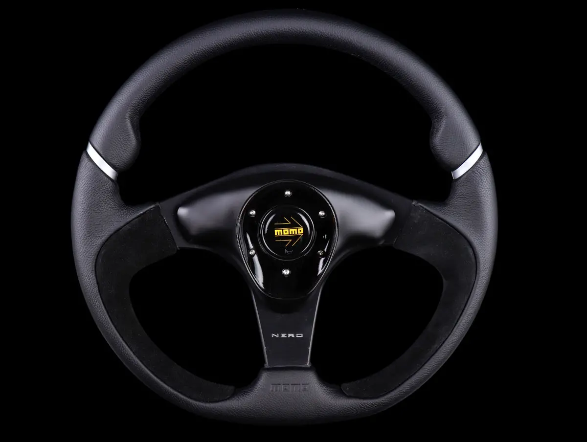 Momo Nero 350Mm Steering Wheel 1