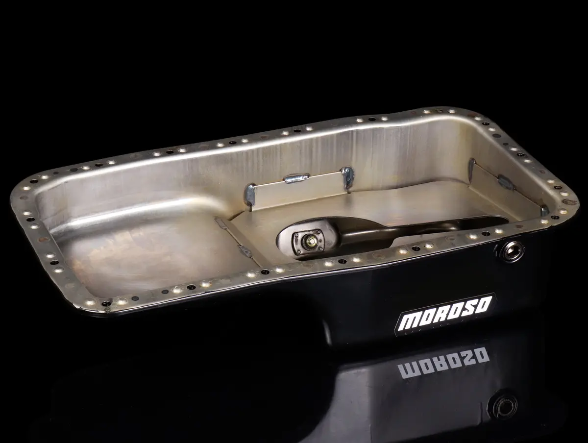 Moroso Street / Strip Baffled Oil Pan - B-Series 1