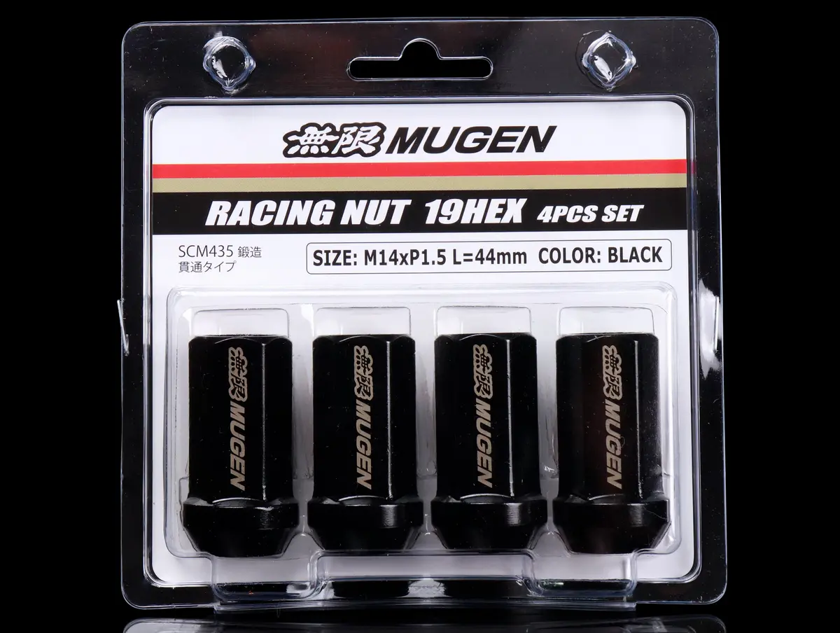 Mugen Lug Nuts 19 Hex - M14x1.5 (4 Pack) 1