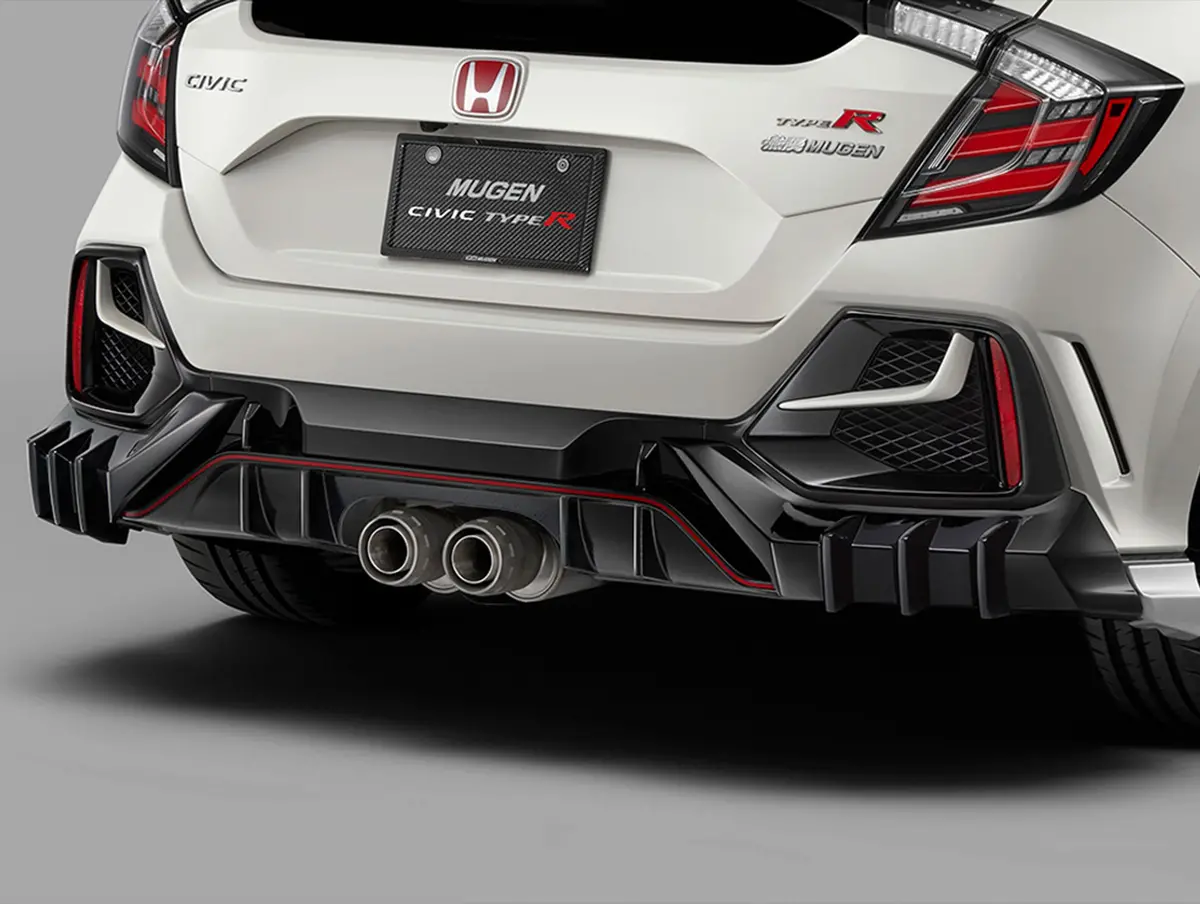 Mugen Rear Under Spoiler - 2020-2021 Civic Type-R (Fk8) 2
