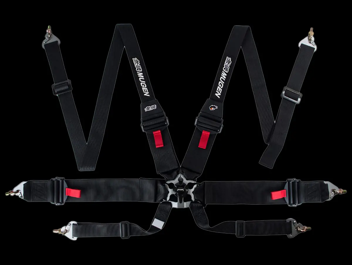 Mugen 6 Point Seat Belt Harness 1