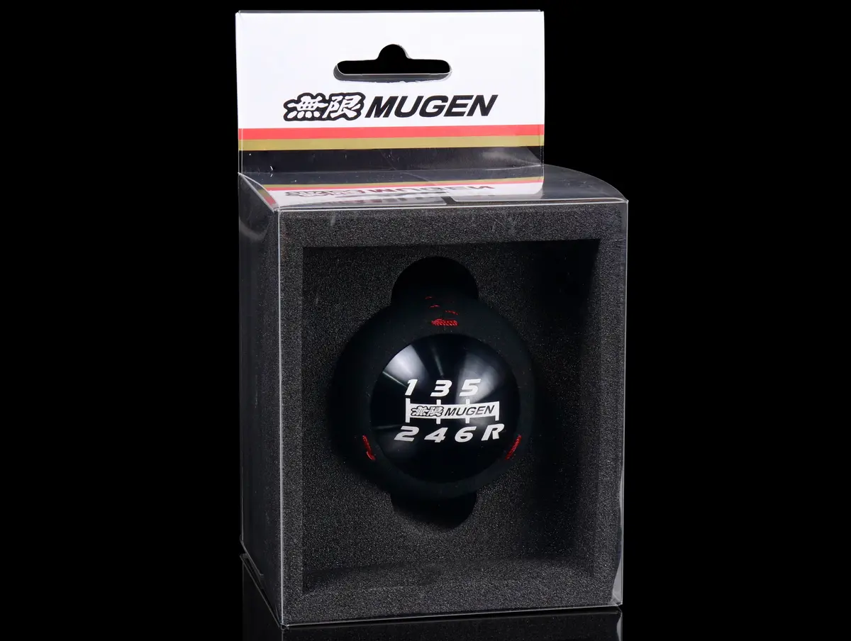 Mugen Shift Knob - 6 Speed Alcantara 1