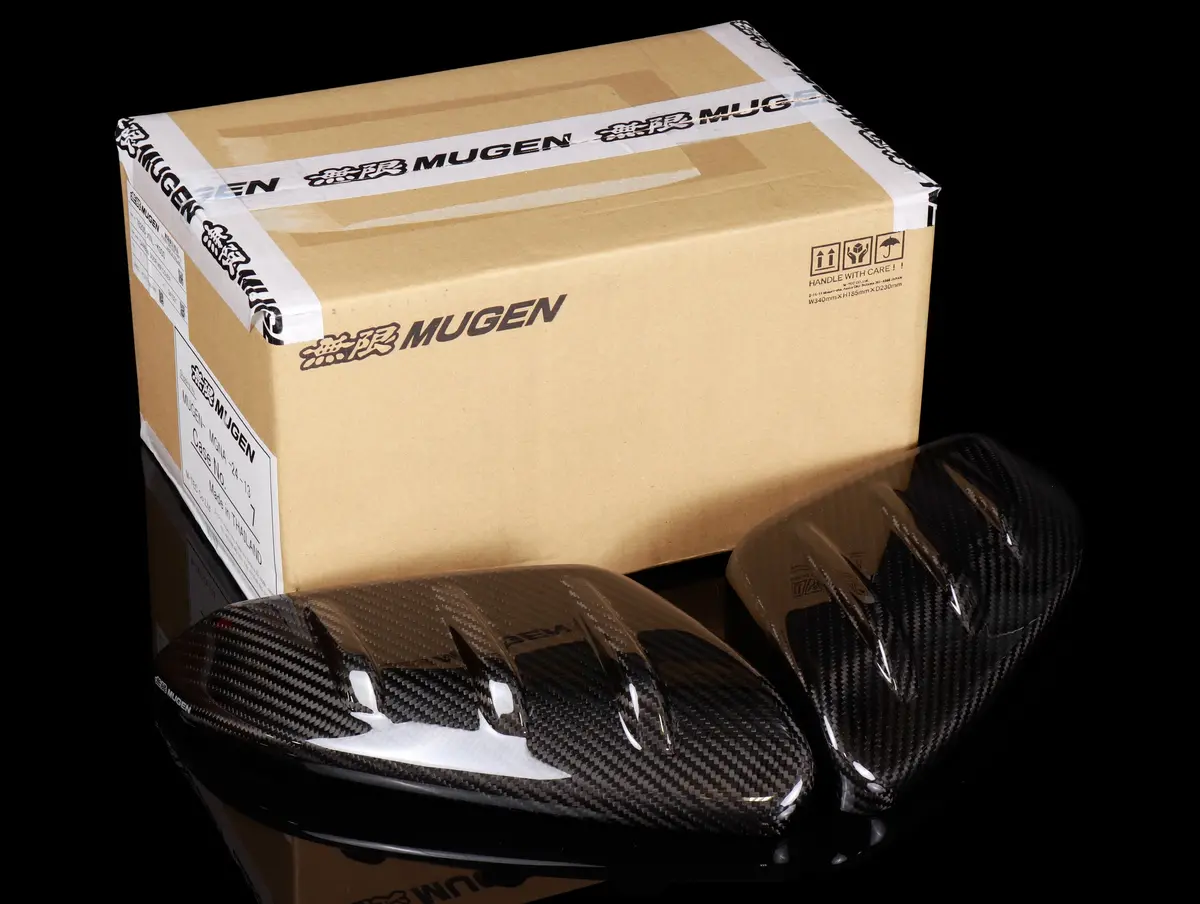 Mugen Carbon Fiber Door Mirror Cover Set - Fk7/Fk8 1