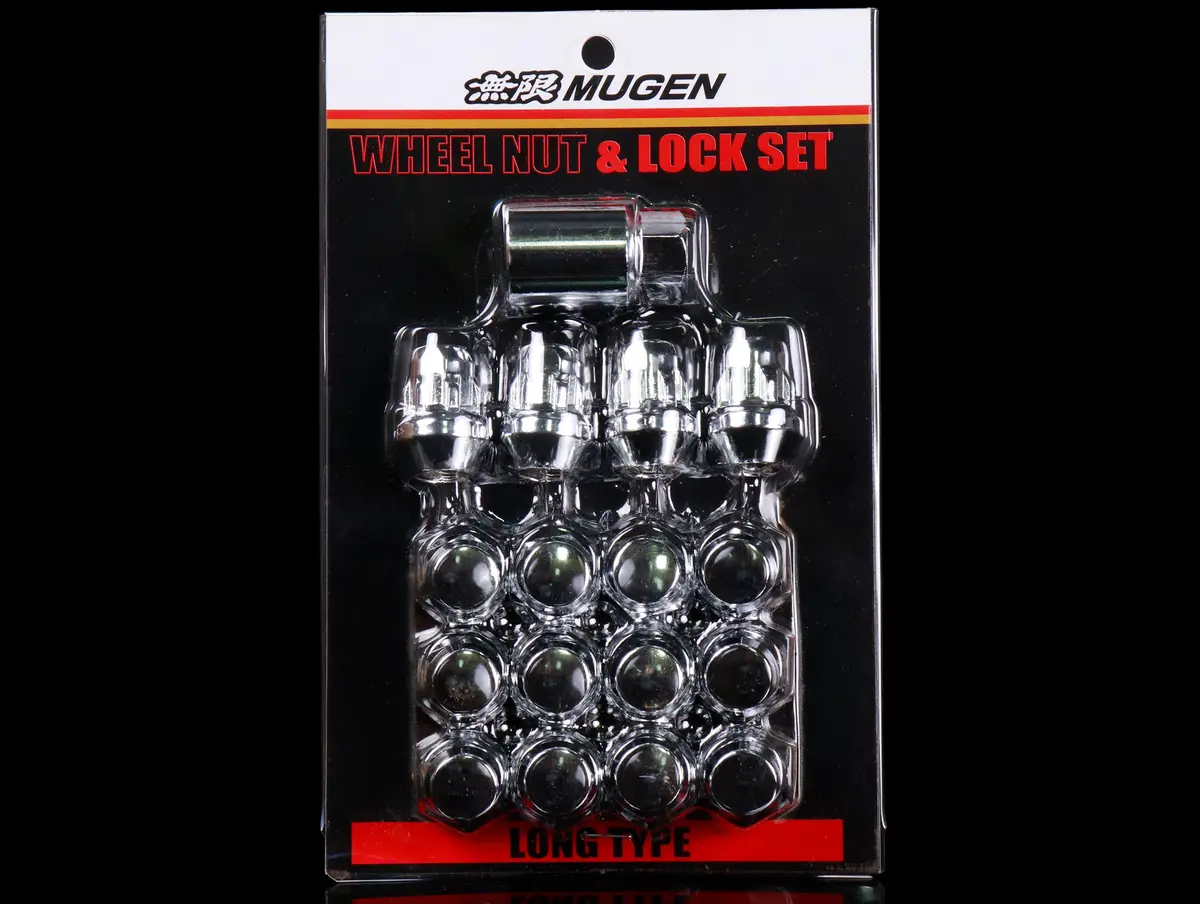 Mugen Lug Nut & Lock Set - Chrome 1
