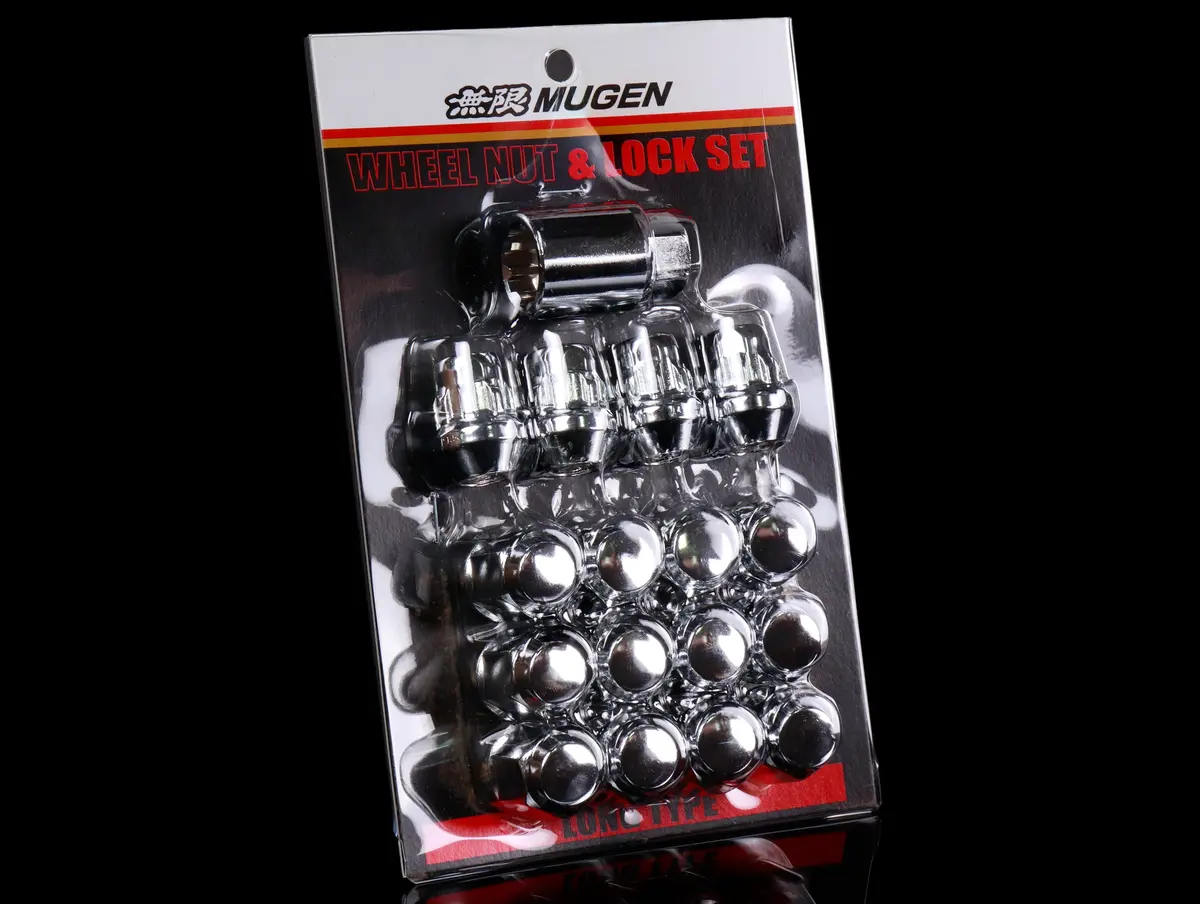Mugen Lug Nut & Lock Set - Chrome 2