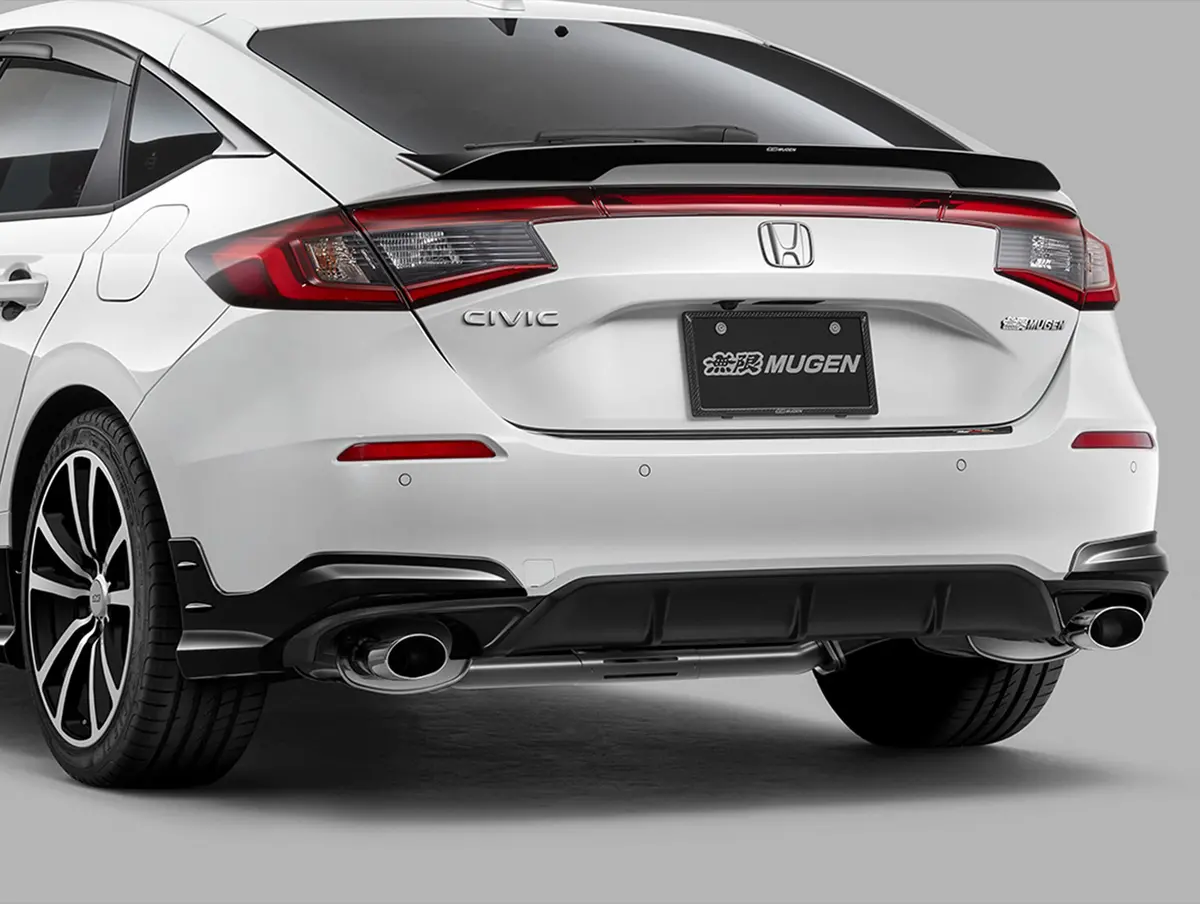 Mugen Rear Under Lip Spoiler - 22+ Civic Hatchback 1