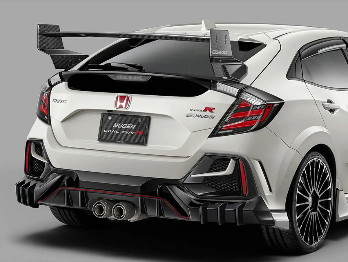 Mugen Rear Wing Spoiler - 17-21 Civic Type R (Fk8) 1
