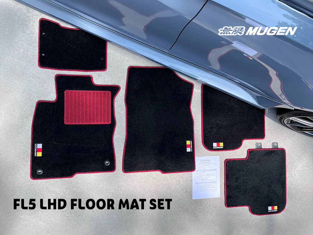 Mugen Sport Floor Mat Set - 22+ Civic / Civic Type R (Fl1/Fl5) 1