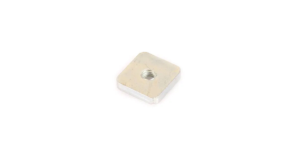 M6 X 20Mm X 20Mm X 3.5Mm Sq Nut - N025-Bp 1