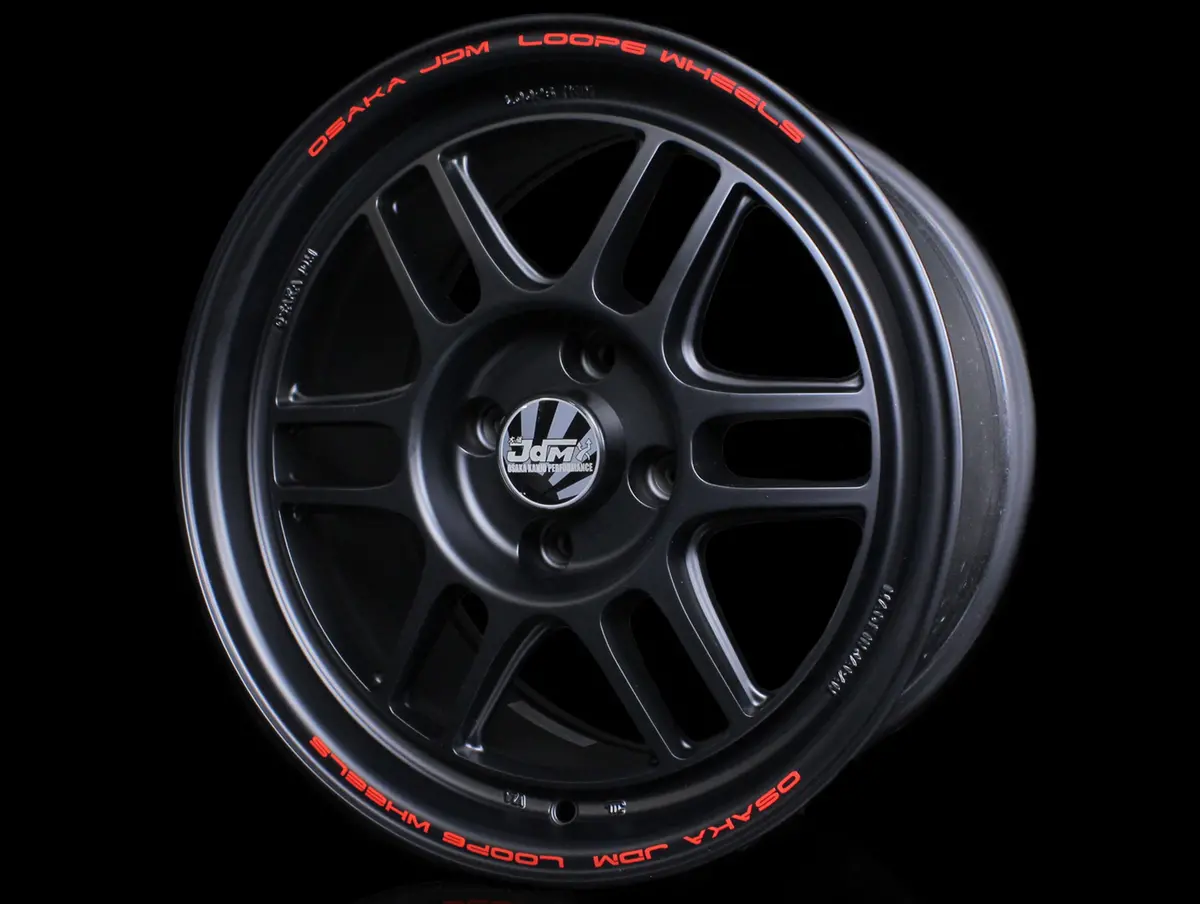 Osaka Jdm Loop6 - 15X8.0 Wheels 1