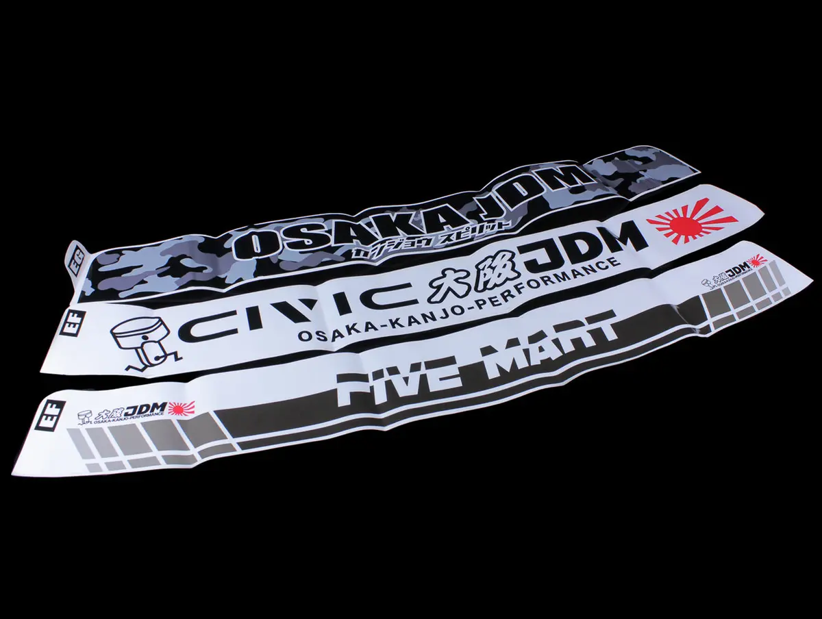 Osaka Jdm Windshield Banner 1