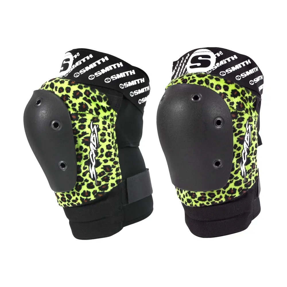 Smith Scabs Elite Ii Knee Pads Green Leopard 1
