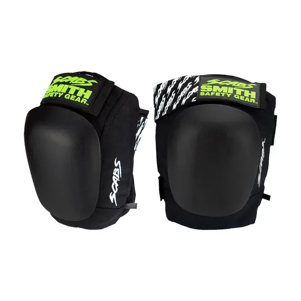 Smith Scabs Skate Knee Pads - Black Caps 1