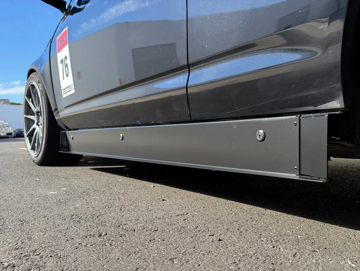 Pci Aluminum Vented Side Skirts - 92-00 Civic / 94-01 Integra / 02-06 Rsx 1
