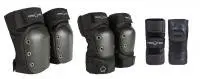 Pro-Tec Pad Set 3 Pack Street Black - Youth & Adult Sizes 1