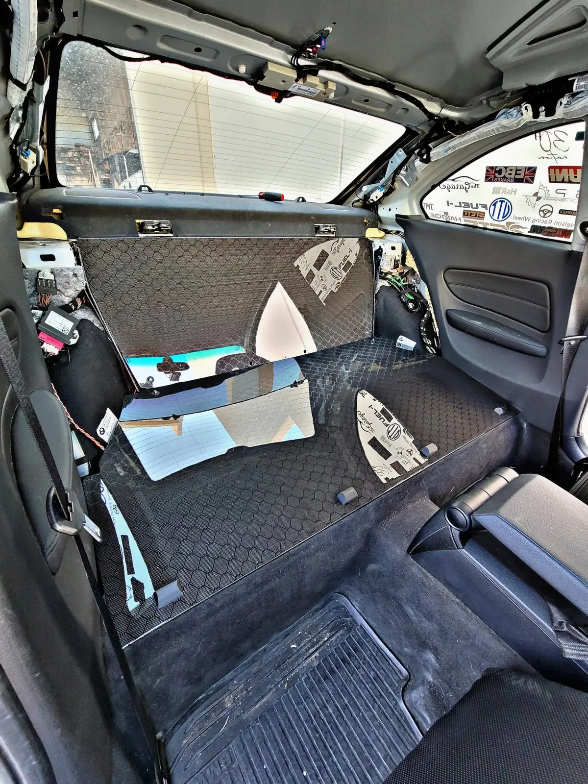 Bmw 1-Series (135I/1M E82) Rear Seat Delete (Full Carbon Fiber) 1