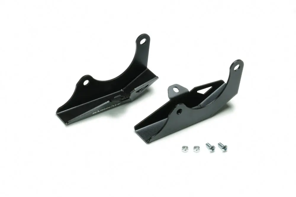 Hardrace Rear Shock Absorber Skid Plates (Jimny Models 2018-Current Xl 5-Door, Glx & Lite 3-Door) 1