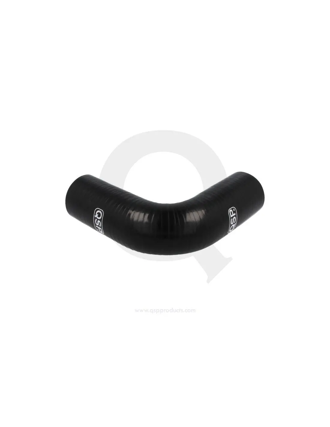 Codo Silicona Negro 90º - 76Mm - Qsp 1