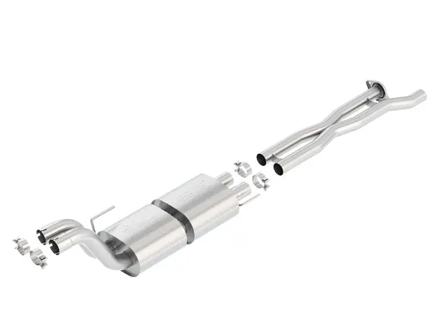 Borla X-Pipe With Mid-Pipes For 2017+ Ford F-150 Raptor 1